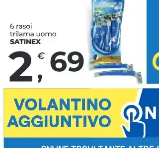 Rasoi uomo Satinex