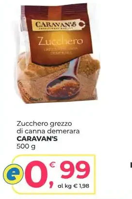 Zucchero grezzo di canna