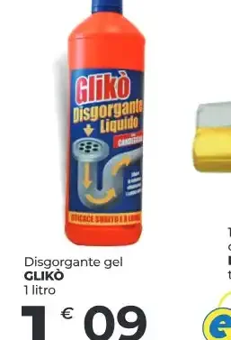 Disgorgante gel