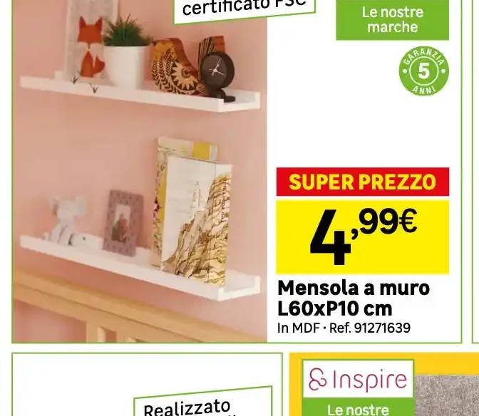 Mensola a muro