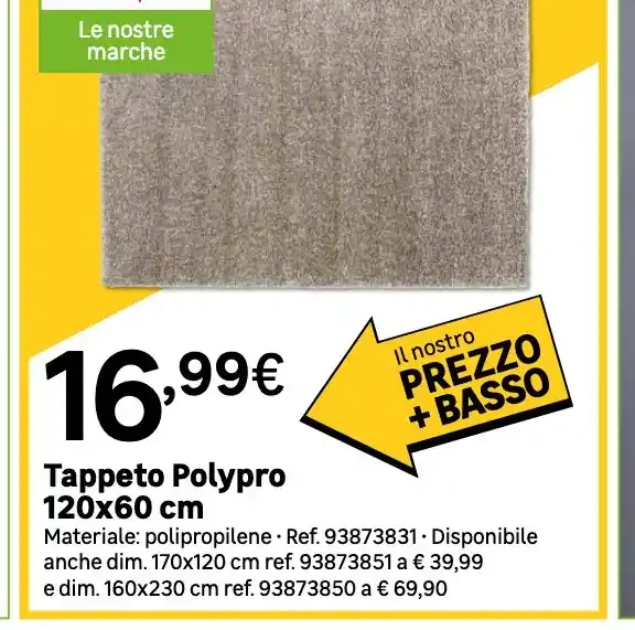 Tappeto Polypro