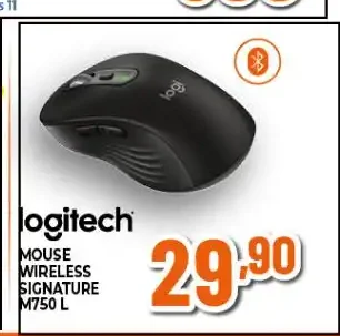 Mouse wireless Signature M750 L