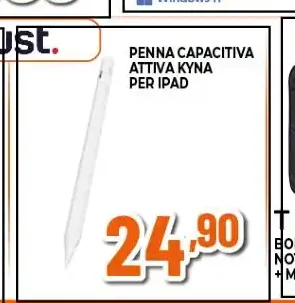 Penna capacitiva attiva Kyna per iPad