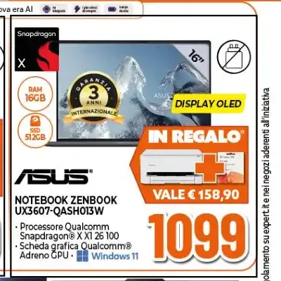 Notebook ASUS Zenbook