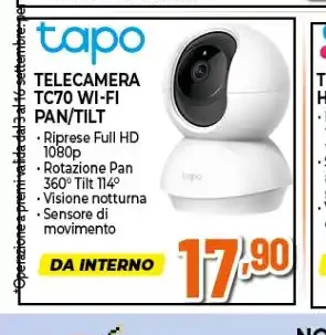 Telecamera Tapo TC70 Wi-Fi