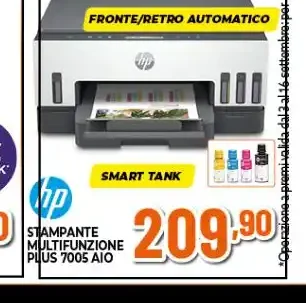 Stampante multifunzione HP Plus 7005 AiO