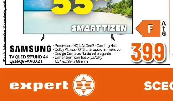 TV QLED 55-inch UHD 4K
