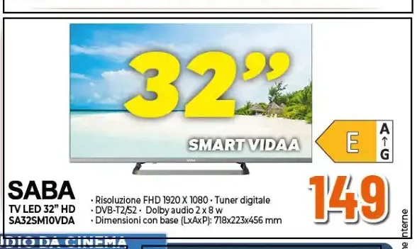 TV LED 32" HD