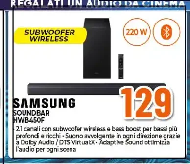 Soundbar HW-B450F
