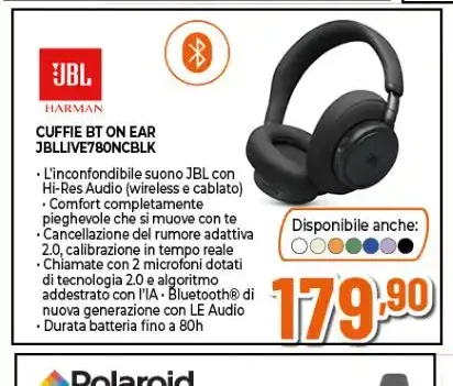 Cuffia BT on-ear
