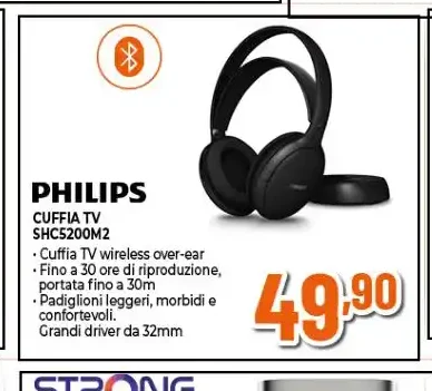 Cuffia TV wireless over-ear