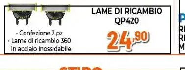 Lame di ricambio QP420