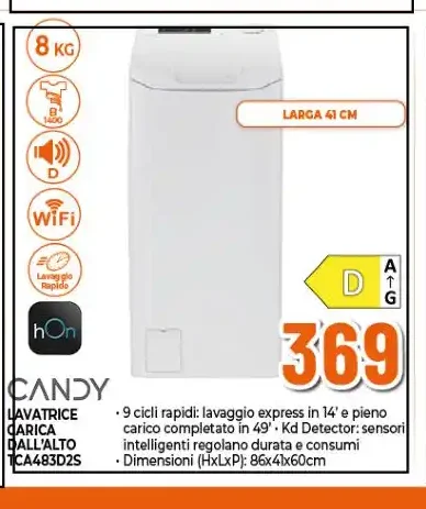 Lavatrice C4AB3D2S
