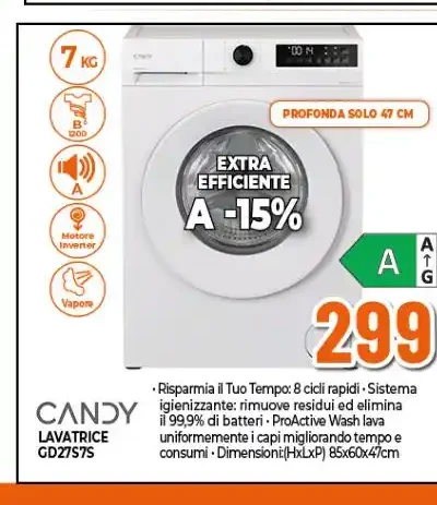 Lavatrice GD27S7S