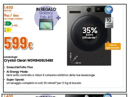 Lavasecuga Crystal Clean WD90HG5U34BX