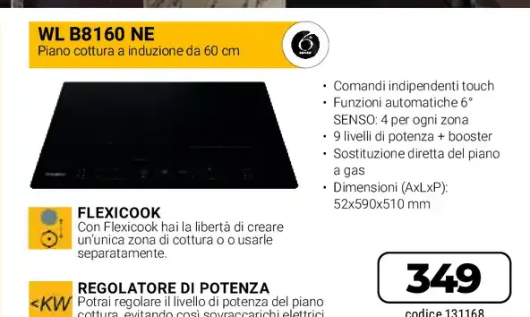 Piano cottura a induzione
