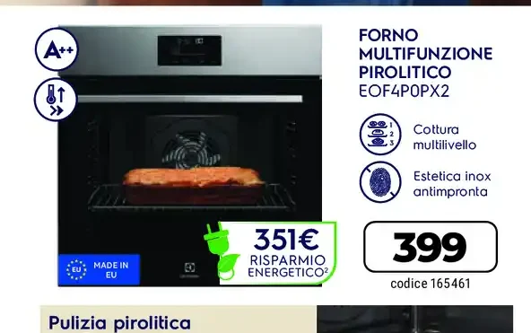 Forno multifunzione pirolitico
