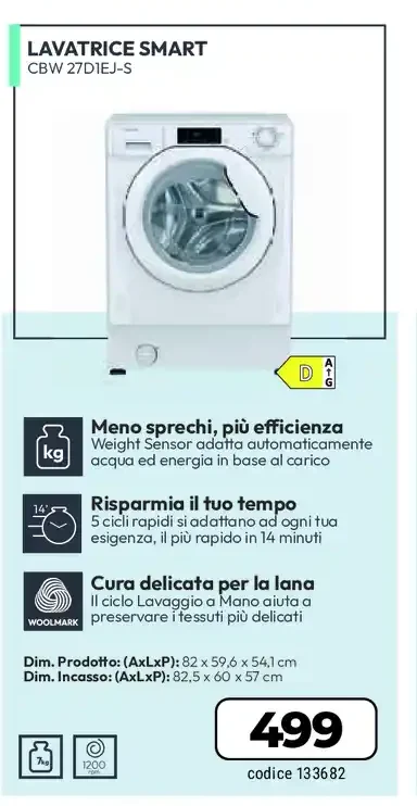 Lavatrice smart