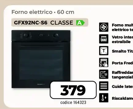 Forno elettrico GFX92NC-S6
