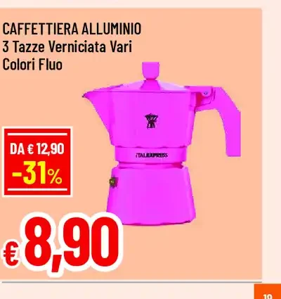 Caffettiera alluminio