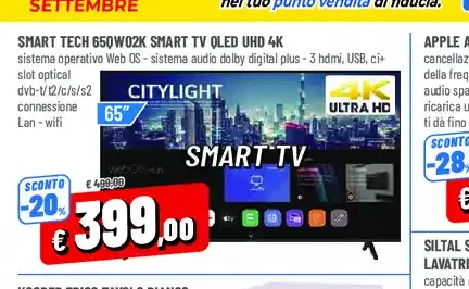 Smart TV Citylight 65" OLED UHD 4K