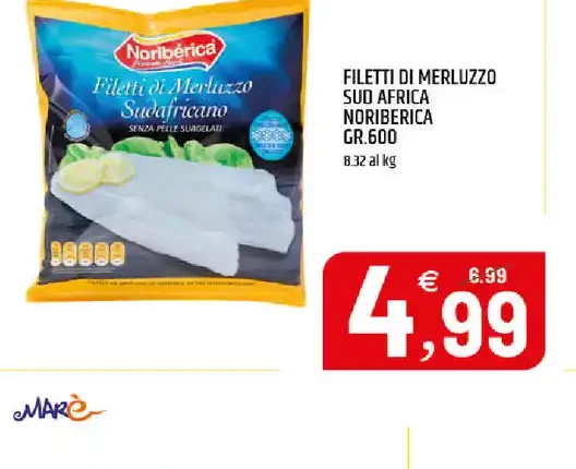 Filetti di merluzzo