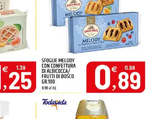 Crostatine albicocca/cacao