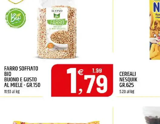 Farro soffiato bio