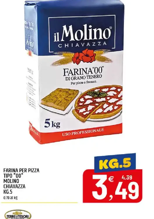 Farina per pizza tipo 00
