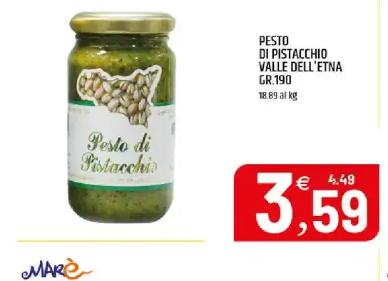 Pesto di pistacchio