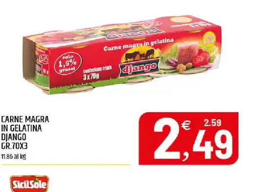 Carne magra in gelatina