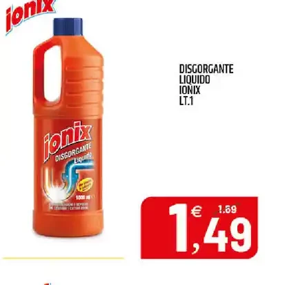 Disgorgante liquido Ionix