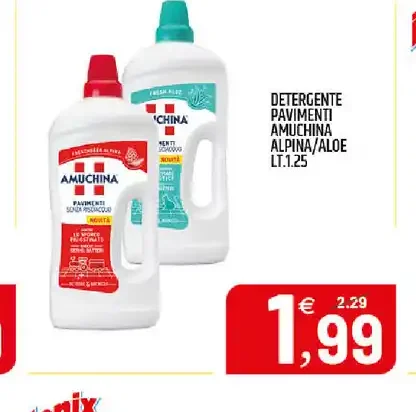 Detergente pavimenti Amuchina