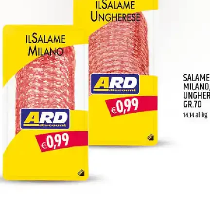 Salame Milano e Ungherese