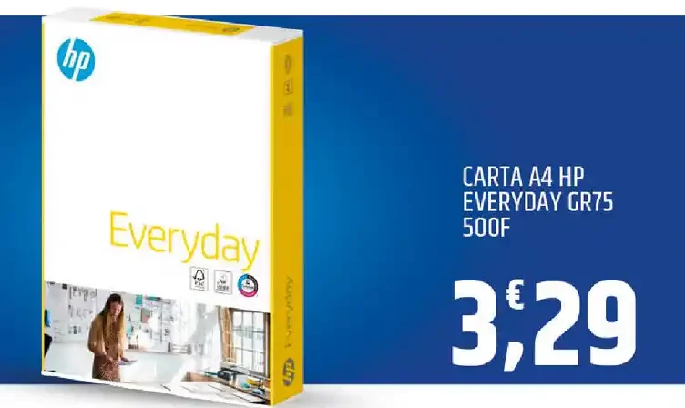 Carta A4 HP Everyday