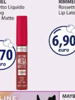 Rimmel Rossetto Liquido Lasting Mega Matte