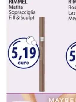 Rimmel Matita Sopracciglia Fill & Sculpt