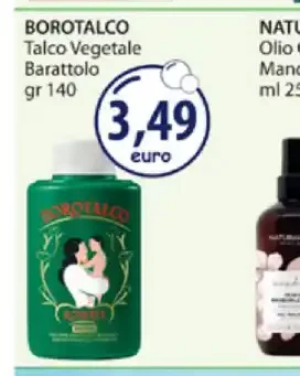 Borotalco vegetable talc