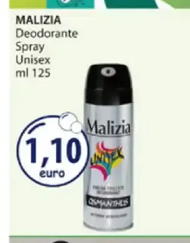 Malizia unisex deodorant spray