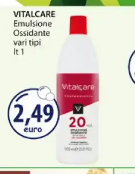 Vitalcare oxidizing emulsion