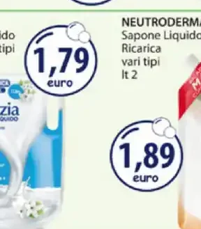 Sapone liquido ricarica