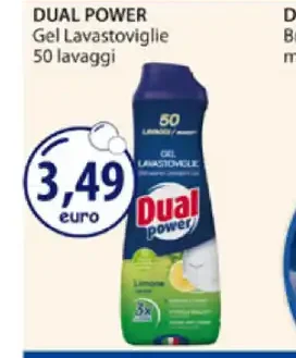 Gel lavastoviglie Dual Power