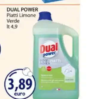 Detersivo piatti Dual Power XXL