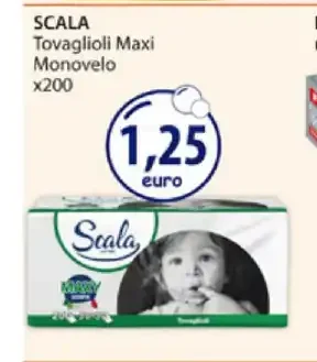 Tovaglioli Scala Maxi Monovelo