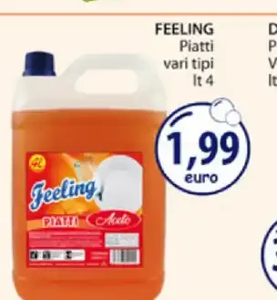 Detersivo piatti Feeling