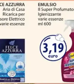Ricarica diffusore elettrico Felce Azzurra