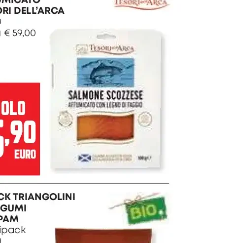 Salmone scozzese affumicato Tesori dell'Arca