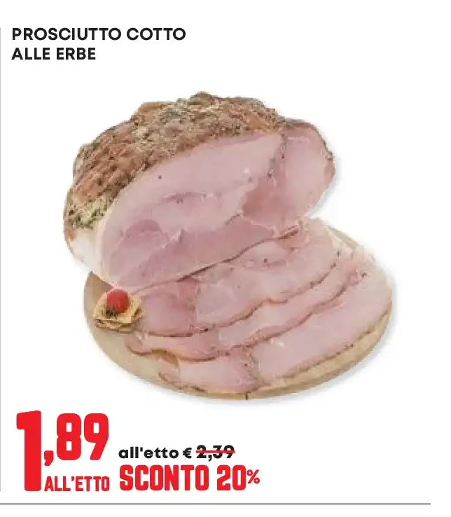Prosciutto cotto alle erbe