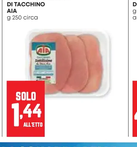 Fettine sottilissime di tacchino AIA