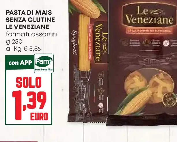 Pasta di mais senza glutine Le Veneziane